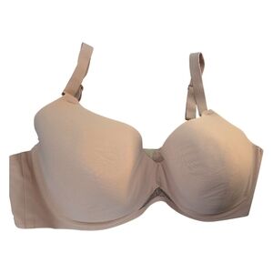 Soma Soft Beige Bra Underwire Lightly Padded 42DD